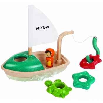 Bateau de pêche Plan Toys -5693