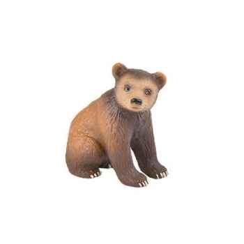 Figurine bullyland petit ours brun  -b63619