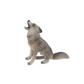 Figurine bullyland loup hurlant  -b63392