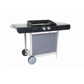 Plancha gaz sur chariot finesta 63 Cookingarden -PG023T