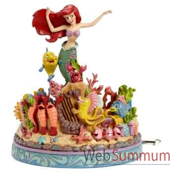 Mermaid musical under the sea Figurines Disney Collection -4039073