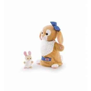 Marionette lapin avec bébé Trudi -29994