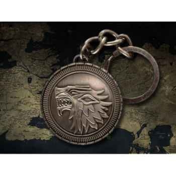 Game of thrones - porte-clés stark Noble Collection -NNXT0034