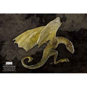 Game of thrones - rhaegal sculpture dragon Noble Collection -NN0073
