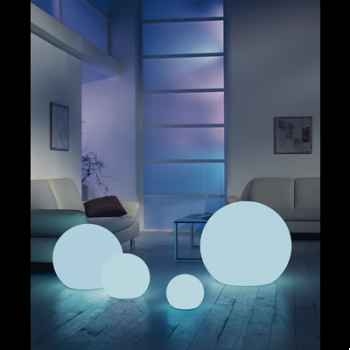 Lampe ronde Sound à visser blanche Moonlight -mslmagmsl350010