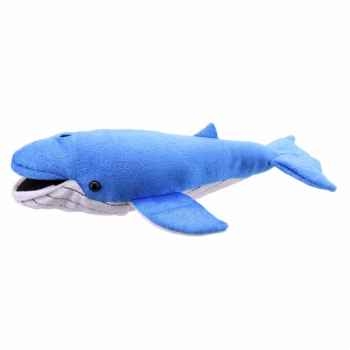 Marionnette baleine bleue à doigt The Puppet Company -PC002703