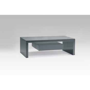 Table basse laquÉe gris avec tiroirs Marais International -SYRA165LG