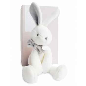 Peluche lapin chic - taupe Doudou et Compagnie -DC2912