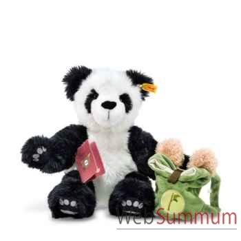 Peluche panda lin globe-trotter steiff -022173