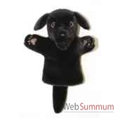 marionnette chien labrador noir the puppet company pc008004