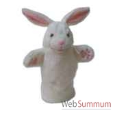 marionnette lapin blanc the puppet company pc008027