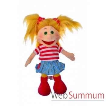 Marionnette à main ventriloque gisell 35cm Living Puppets -W706
