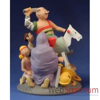 Figurine or pour rome de suske & wiske -SW33