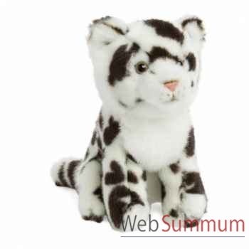 Peluche léopard des neiges - 15 cm WWF -15 192 097