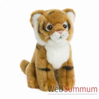 Peluche tigre brun - 15 cm WWF -15 192 100