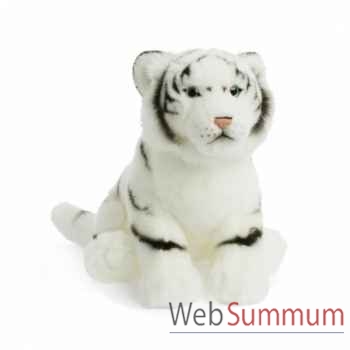 Peluche tigre blanc - 30 cm WWF -15 192 111