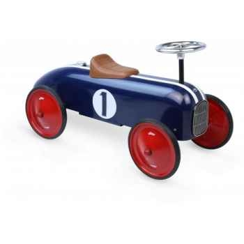 Porteur voiture vintage bleue vilac -1104