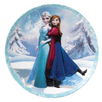 Anna et elsa assiette murale Figurines Disney Collection -A27554