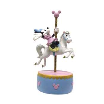 Statuette Minnie mouse carousel musical Figurines Disney Collection -A28073