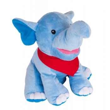 Marionnette en peluche ÉlÉphant nira 23cm Goki -51548