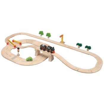 Circuit Routes et Rails 42 Pcs PlanToys -6096