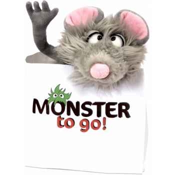 Marionnette à main tüddel monstre souris grise ventriloque Living Puppets -W779