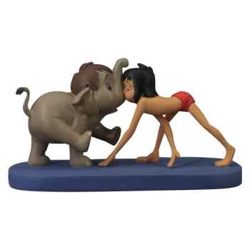Figurine hathi jr & mowgli collection disney enchanté -A28789