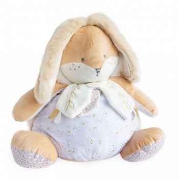 peluche Lapin de sucre blanc - range pyjama Doudou et Compagnie -DC3494