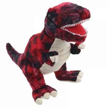 Bébé dinosaure t-rex rouge the puppet company -PC002906
