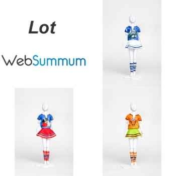 Kit création Haute couture 3 vêtements Dress Your Doll pour poupée mannequin  -LWS-471