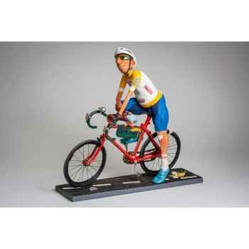 Grande figurine forchino le cycliste collection professions - métiers -FO85550