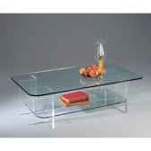 table basse rectangulaire marais en pmma ma83