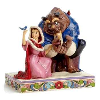 Belle and beast winter Figurines Disney Collection -4039075