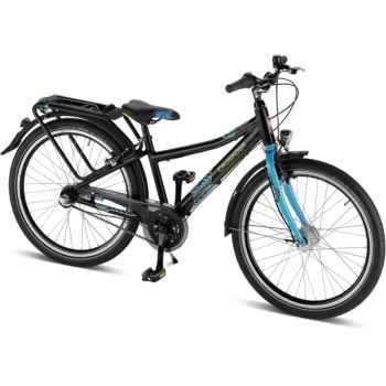 Bicyclette alu 24\'\' 3 vit noir-lagoon crusader 24-3 city light Puky -4828