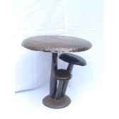 tabouret champignon en metarecycle terre sauvage ma44