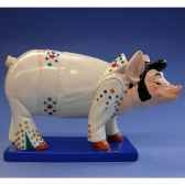 figurine cochon party piggies king elvis pap17