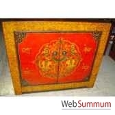 buffet tibetain 2 portes style chine c0643