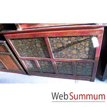 Buffet tibetain 6 portes style Chine -C0645