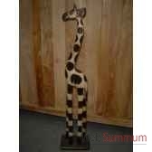 girafe en bois animaux bois taille 2 lcdm020