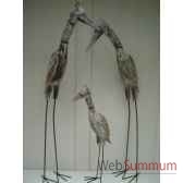 heron en bois animaux bois moyen modele lcdm008