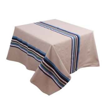 Nappe rectangulaire Artiga Mauleon bleu 200 x 165