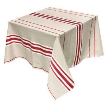 Nappe rectangulaire Artiga Corda Metis Bordeaux 250 x 165