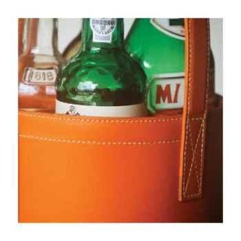 Midi Bar Single Midipy en cuir Orange -mid028