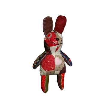 Peluche Doudou Les Petites Marie Lapin Patchahu MM