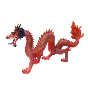 Figurine le dragon chinois rouge-60234