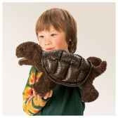 marionnette peluche folkmanis bebe tortue des galapagos 2840