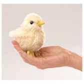 marionnette peluche folkmanis mini poussin 2721