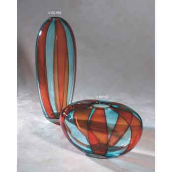 Vase canne en verre Formia -V60150