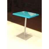 table bistrot art mely pied laque am003