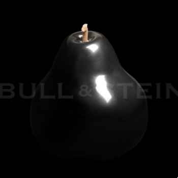 Poire noire brillant glacé Bull Stein - diam. 38 cm indoor